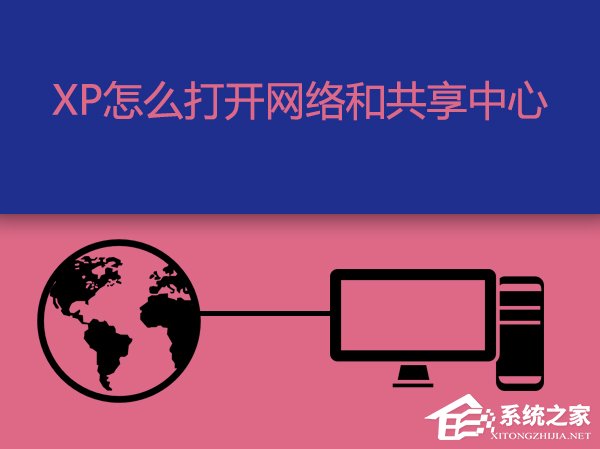 XP系统打开网络与共享中心