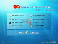 番茄花园 GHOST WIN10 X64 专业装机版 V2019.11